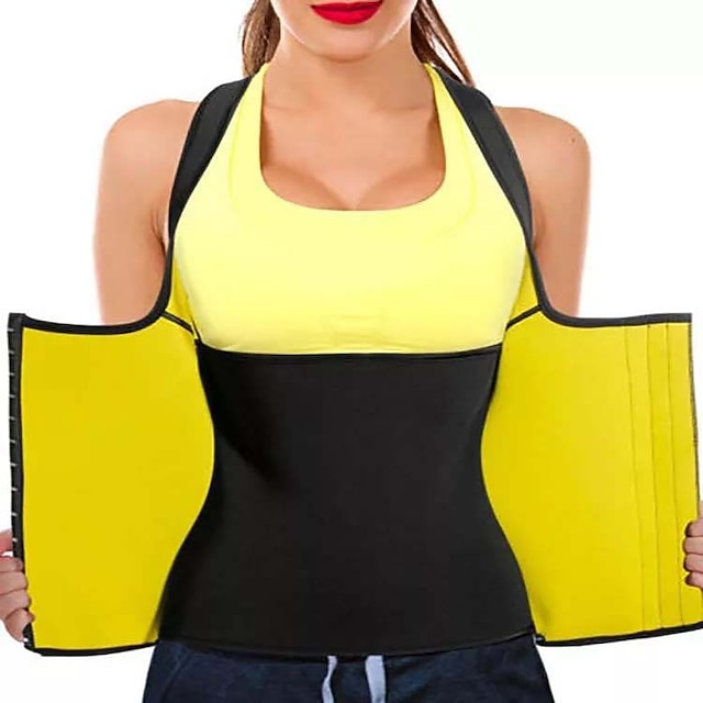 Hot Sweat Workout Tank Top Slimming Vest Body Shaper Sweat Waist