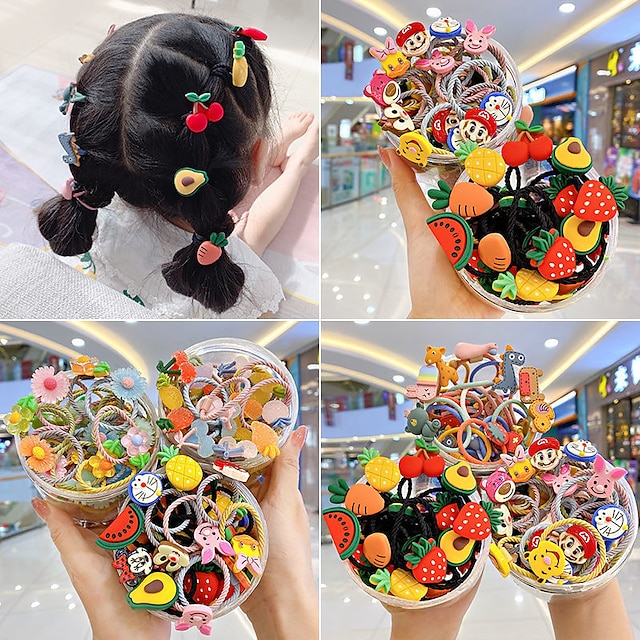 Beauty & Hair Health & Personal Care | Childrens Hair Ties Hair Rope Hair Ring Baby Girl Rubber Band Tie Hair Head Rope Headdres