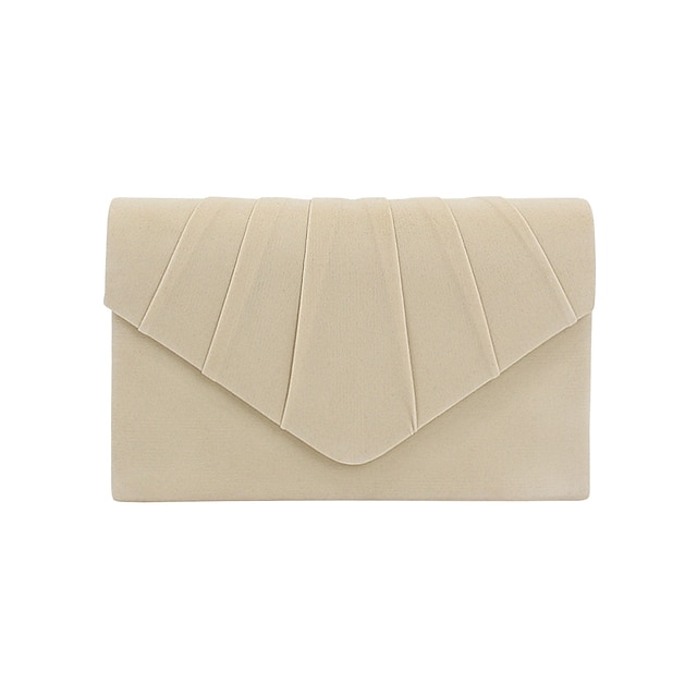  Women's Clutch Bags Polyester Alloy Party / Evening Daily Bridal Shower Solid Color Plain Black Yellow Red