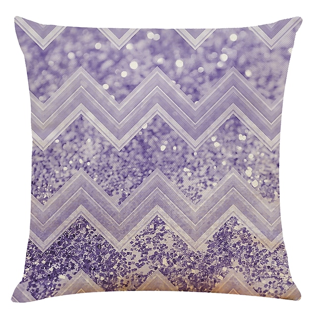 Home & Garden Home Decor | Purple Double Side Cushion Cover 9PC Soft Decorative Square Throw Pillow Cover Cushion Case Pillowcas