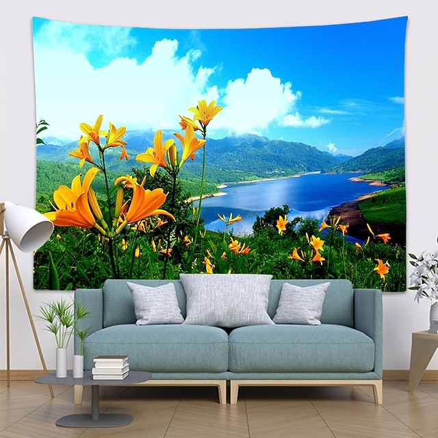 Home & Garden Home Decor | Landscape Wall Tapestry Art Decor Blanket Curtain Hanging Home Bedroom Living Room Decoration Polyest