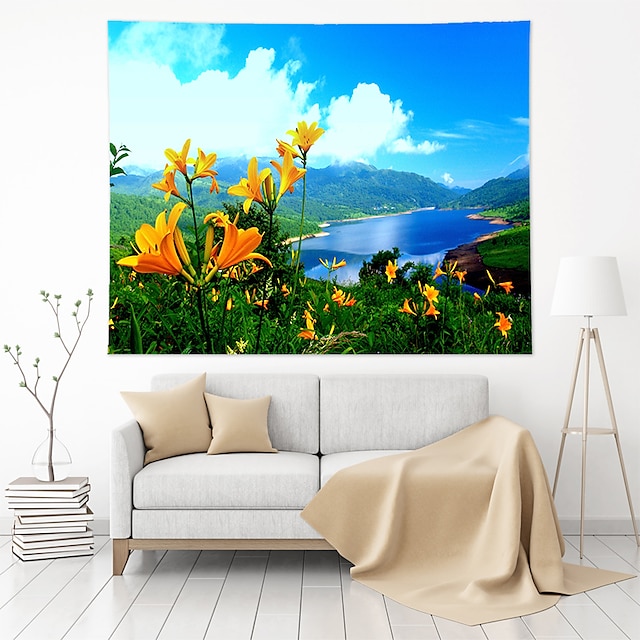 Home & Garden Home Decor | Landscape Wall Tapestry Art Decor Blanket Curtain Hanging Home Bedroom Living Room Decoration Polyest