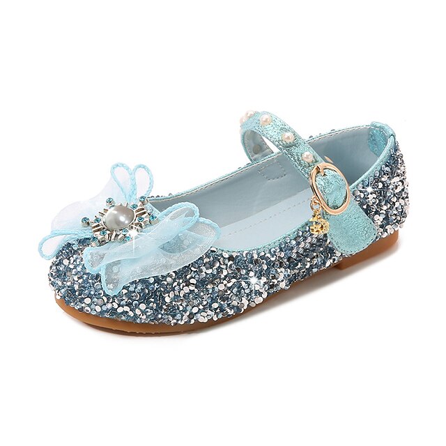 Shoes & Bags Kids Shoes | Girls Flats Flower Girl Shoes Childrens Day Princess Shoes Rubber PU Walking Breathability High Elasti