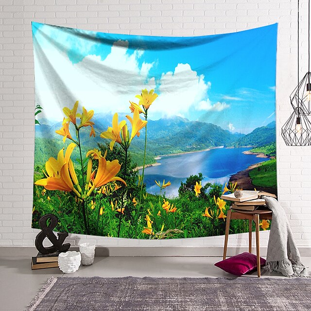 Home & Garden Home Decor | Landscape Wall Tapestry Art Decor Blanket Curtain Hanging Home Bedroom Living Room Decoration Polyest