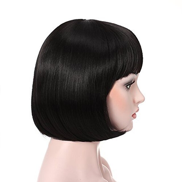 Beauty & Hair Wigs & Hair Pieces | 10 Short Straight Hair Flapper Cosplay Costume Bob Wig 1920s The Great Gatsby Cosplay Costume