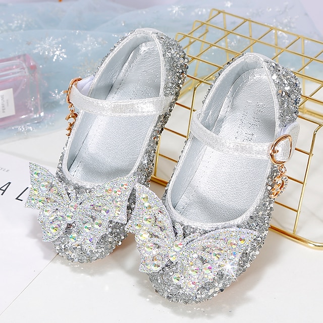 Shoes & Bags Kids Shoes | Girls Flats Flower Girl Shoes Formal Shoes Princess Shoes School Shoes Rubber Patent Leather Non-slipp