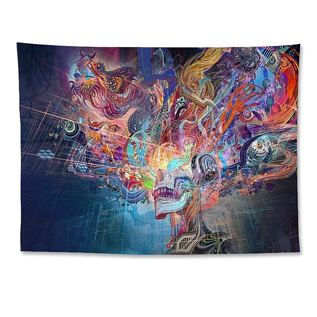 Home & Garden Home Decor | Graffiti Wall Tapestry Art Decor Blanket Curtain Hanging Home Bedroom Living Room Decoration Polyeste