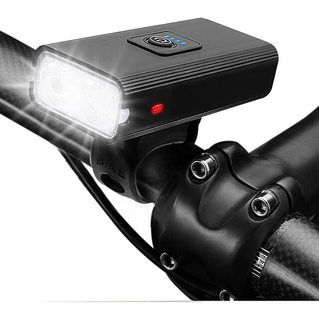  LED Bike Light Front Bike Light LED Bicycle Cycling Waterproof Super Bright Portable Lightweight Rechargeable Li-ion Battery 400 lm Rechargeable Battery Natural White Camping / Hiking / Caving