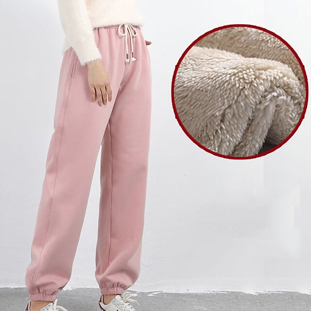 Mujer Alta cintura Pantalones de yoga Bolsillos laterales Correa Prendas de  abajo Mantiene abrigado Color sólido Ocre Amarillo Negro Rosa Vellón Licra  Yoga Aptitud física Entrenamiento de gimnasio 8954907 2022 – $16.19