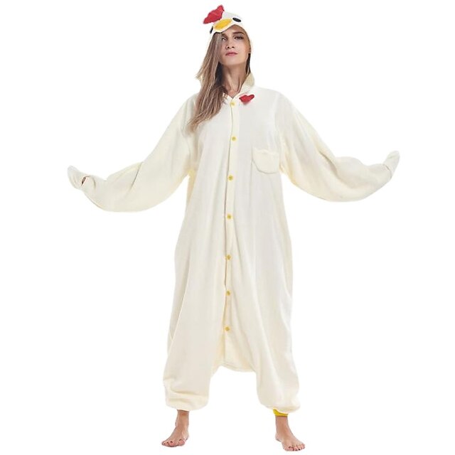 Toys & Hobbies Cosplay & Costumes | Adults Kigurumi Pajamas Cock / Chicken Onesie Pajamas Couples Monster Housecoat Costume Cart