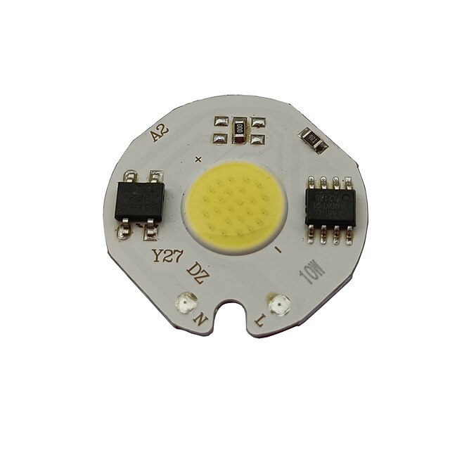  1pc 9w llevó cob chip ac 220v para diy lámpara de bombilla led entrada inteligente ic proyector de luz de inundación