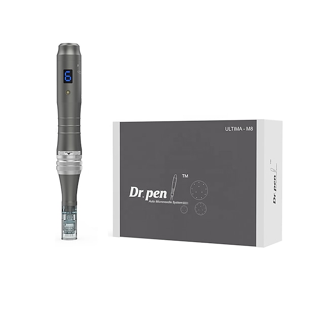  dr pen m8 professional wireless dermapen electric stamp design microneedling rodillo facial para el cuidado de la piel facial