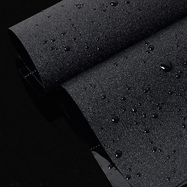 Thermal Insulation Static Glass Window Film Black Frosted Opaque ...