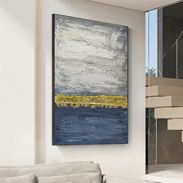 Home & Garden Wall Art | Manual Handmade Oil Painting Hand Painted Vertical Panoramic Abstract Famous Modern Realism Rolled Canv