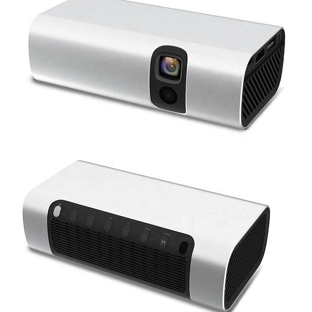  lenovo p200 led mini projector mini handheld pocket portable auto focus keystone correction wifi บลูทูธโปรเจคเตอร์ 1080p 200 lmprojector mini home media player video beamer