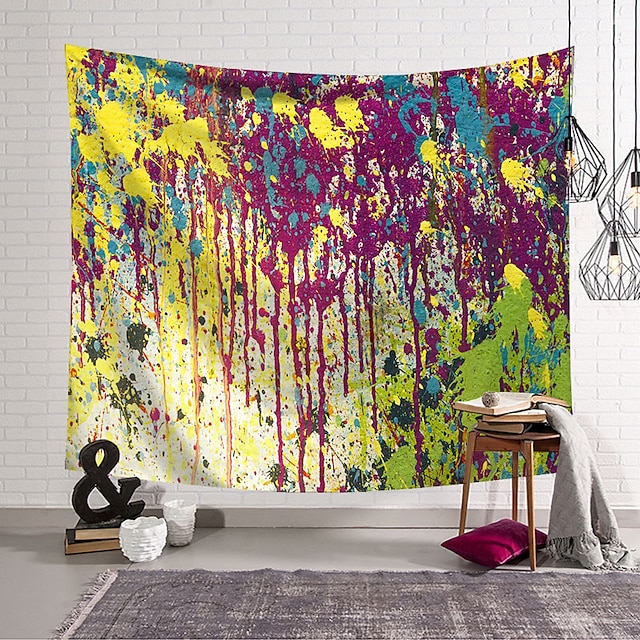 Home & Garden Home Decor | Graffiti Wall Tapestry Art Decor Blanket Curtain Hanging Home Bedroom Living Room Decoration Polyeste