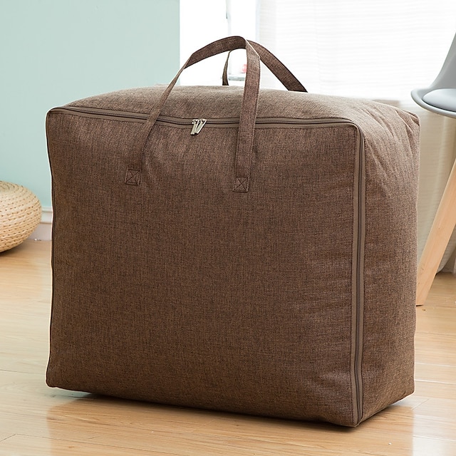 Home & Garden Home Decor | Waterproof Cotton Linen Press Line Storage Bag Finishing Bag Clothes Quilt Quilt Bag Stall Walking Ov