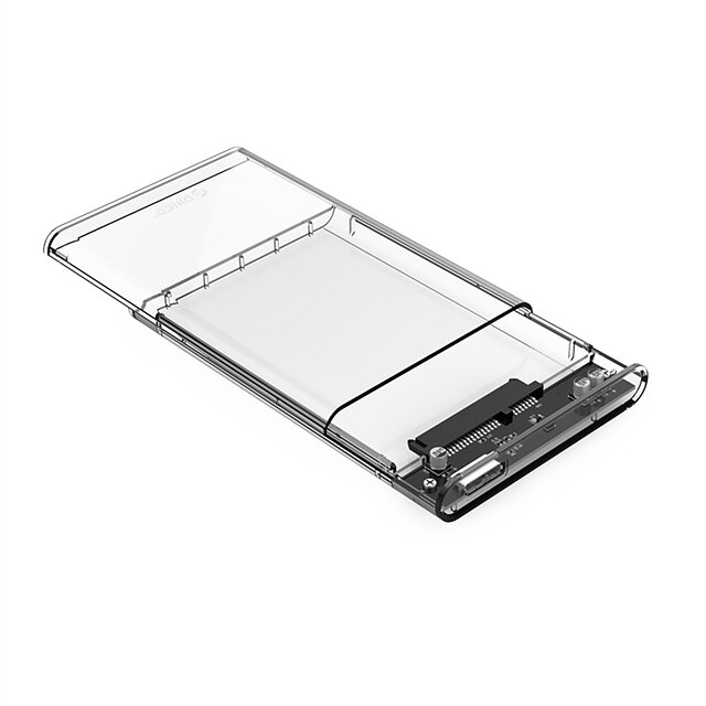  ORICO 2.5 Inch Transparent HDD Case SATA to USB 3.0 Hard Drive Case External 2.5 Inch HDD Enclosure for HDD SSD Disk Case Box Support UASP