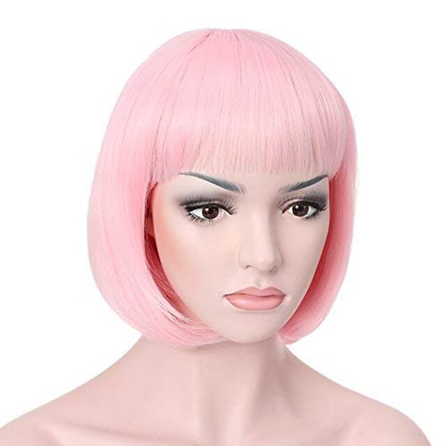 Beauty & Hair Wigs & Hair Pieces | 10 Short Straight Hair Flapper Cosplay Costume Bob Wig 1920s The Great Gatsby Cosplay Costume