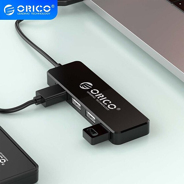  ORICO Type A to 4*USB2.0 Mini  HUB Multi 4 Port High Speed USB2.0 Splitter Portable OTG Adapter For iMac Computer Laptop Tablet Accessories