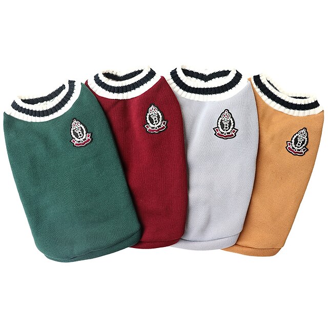  Câini Pisici Pulovere Γιλέκο Jumper Drăguţ Adorabil Iarnă Απαλό Comfortabil Zilnice Casul / Zilnic Îmbrăcăminte pentru câini for Husky Labrador Alaska Malamute Dalmațian Border Collie
