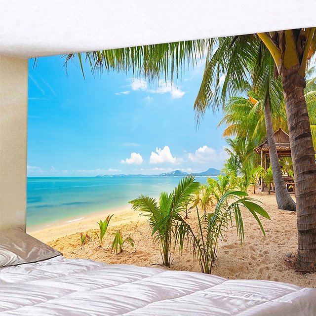 Landscape Wall Tapestry Art Decor Blanket Curtain Hanging Home Bedroom