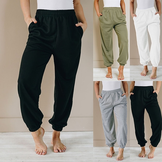 Sporty Athleisure Sweatpants Jogging 