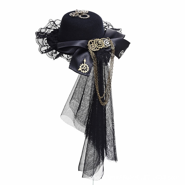  Gothic Steampunk Cocktail Hat Hat Women's New Year Event / Party Festival Hat