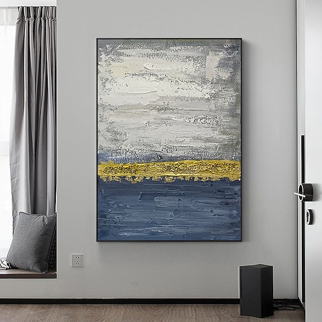 Home & Garden Wall Art | Manual Handmade Oil Painting Hand Painted Vertical Panoramic Abstract Famous Modern Realism Rolled Canv