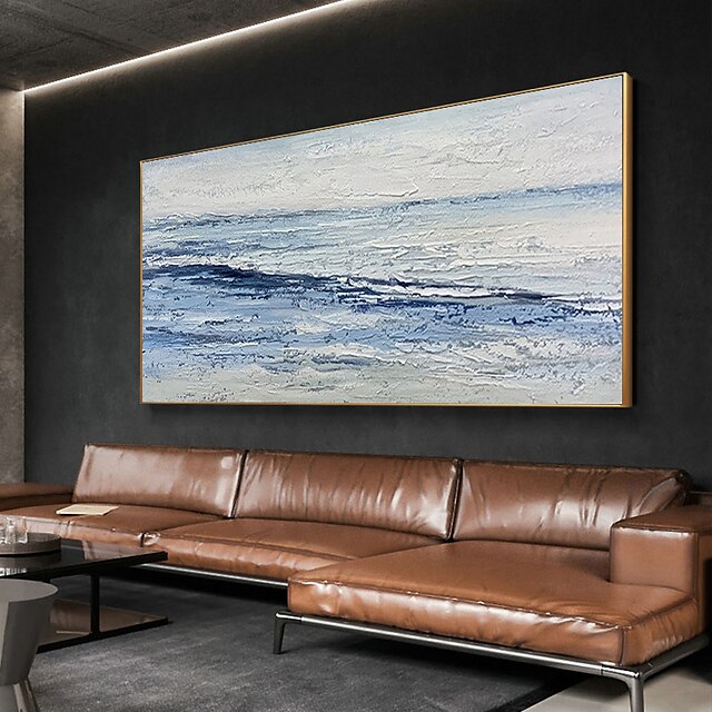 Home & Garden Wall Art | Manual Handmade Oil Painting Hand Painted Horizontal Panoramic Abstract Famous Modern Realism Rolled Ca