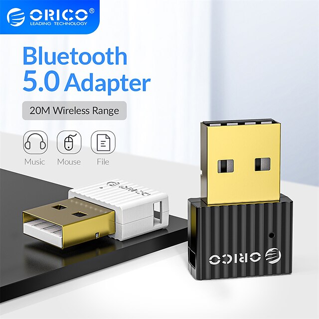  ORICO 5.0 Mini Wireless USB Bluetooth Dongle Adapter 5.0 Music Audio Receiver Transmitter for PC Speaker Mouse Laptop