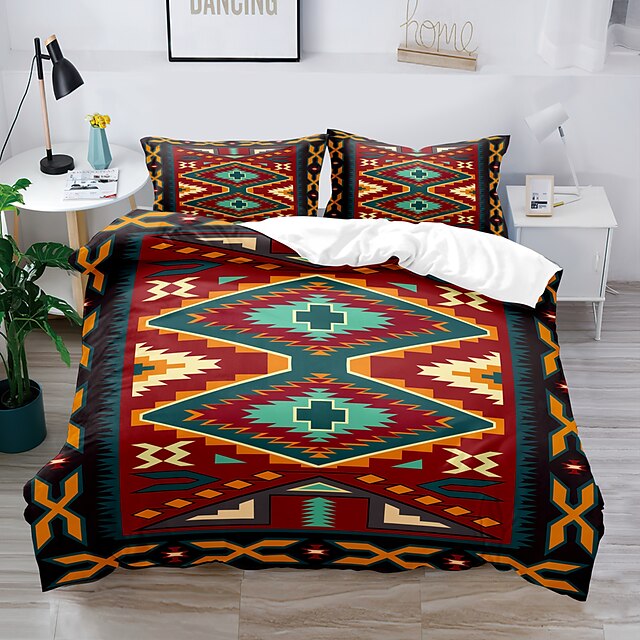 aztec single duvet cover