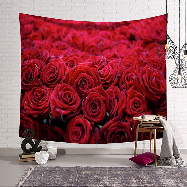 Home & Garden Home Decor | Valentines Day Wall Tapestry Art Decor Blanket Curtain Hanging Home Bedroom Living Room Decoration Po