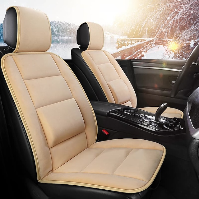  1 pcs Protetor de assento de carro para Bancos dianteiros Macio anti derrapante Confortável para