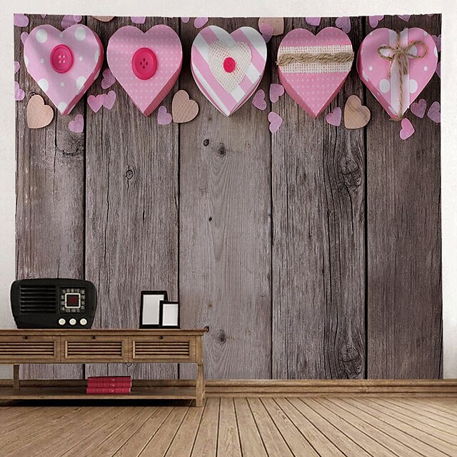 Home & Garden Home Decor | Valentines Day Wall Tapestry Art Decor Blanket Curtain Hanging Home Bedroom Living Room Decoration Po