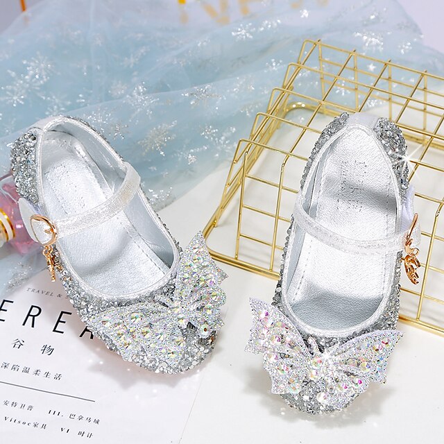 Shoes & Bags Kids Shoes | Girls Flats Flower Girl Shoes Formal Shoes Princess Shoes School Shoes Rubber Patent Leather Non-slipp