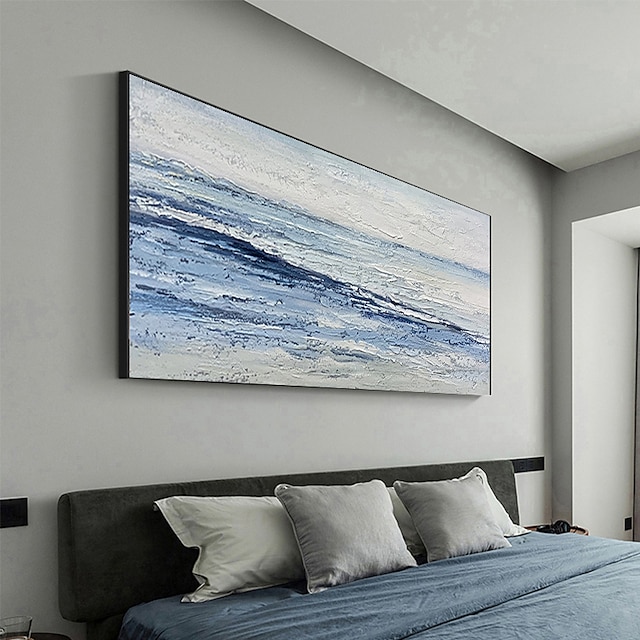 Home & Garden Wall Art | Manual Handmade Oil Painting Hand Painted Horizontal Panoramic Abstract Famous Modern Realism Rolled Ca