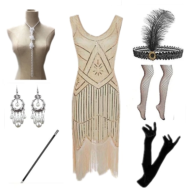 Flapper Dress Outfits Party Costume 