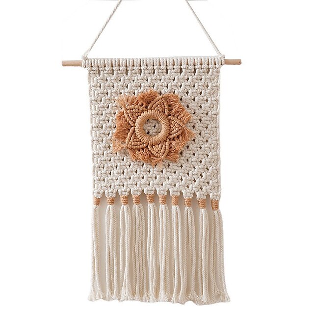 Home & Garden Home Decor | Hanging Boho Home Chic Bohemian Woven Art Boho Decor for Beautiful Apartment Dorm Bedroom Decoration 