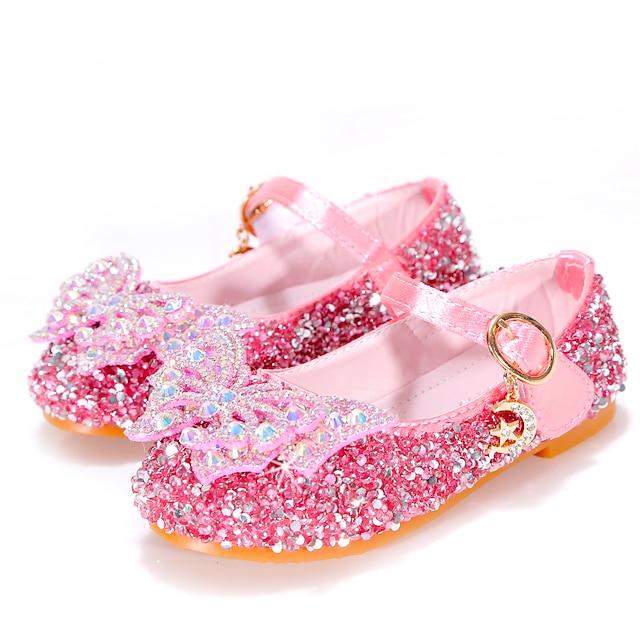 Shoes & Bags Kids Shoes | Girls Flats Flower Girl Shoes Formal Shoes Princess Shoes School Shoes Rubber Patent Leather Non-slipp