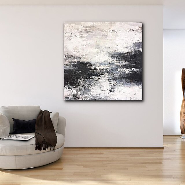 Home & Garden Wall Art | Wall Art Canvas Prints Painting Artwork Picture abstract knife paintingblack and white landscape Home D