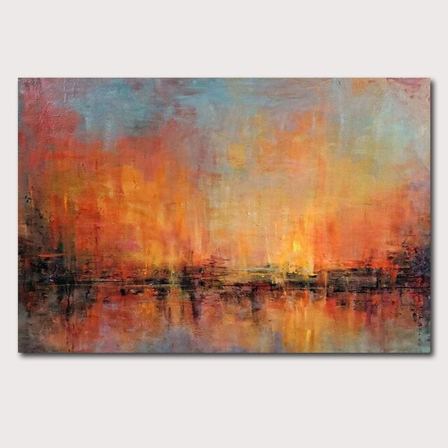 Home & Garden Wall Art | Wall Art Canvas Prints Painting Artwork Picture Abstract Knife PaintingColor Landscape Home Decoration 