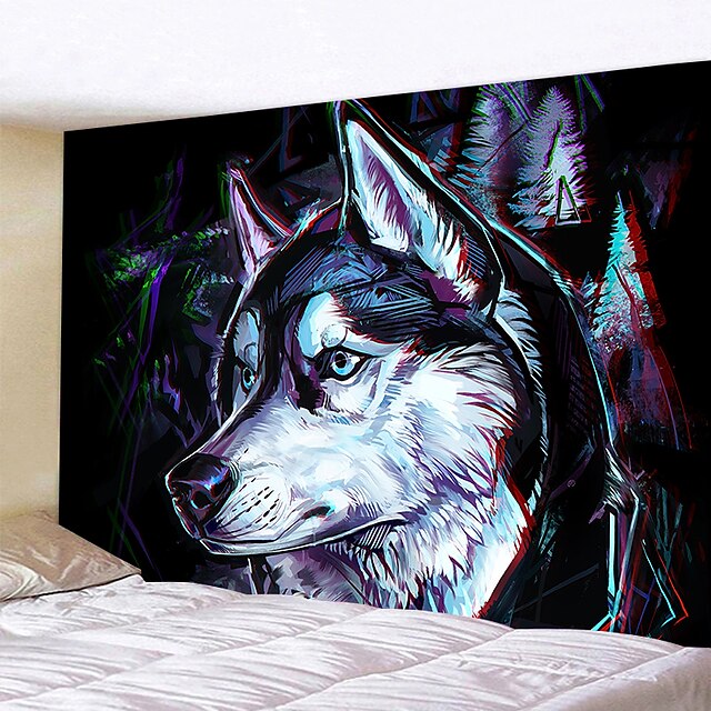 Home & Garden Home Decor | Animal Wall Tapestry Art Decor Blanket Curtain Hanging Home Bedroom Living Room Decoration Polyester 