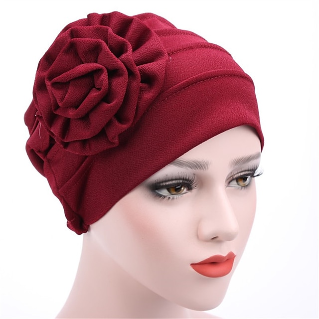  Femme Chapeau Bonnet / Slouchy Portable Mode Extérieur Plein Air Quotidien Fleur Couleur monochrome
