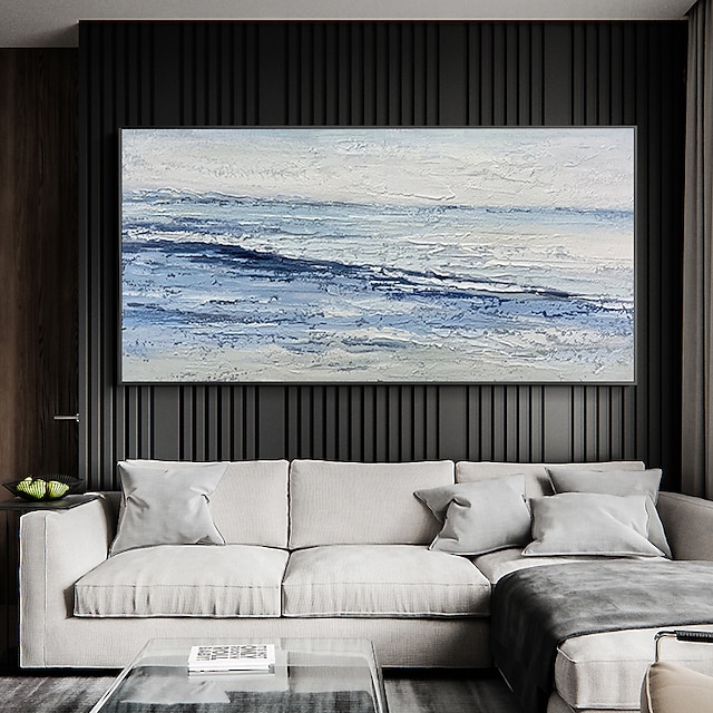 Home & Garden Wall Art | Manual Handmade Oil Painting Hand Painted Horizontal Panoramic Abstract Famous Modern Realism Rolled Ca