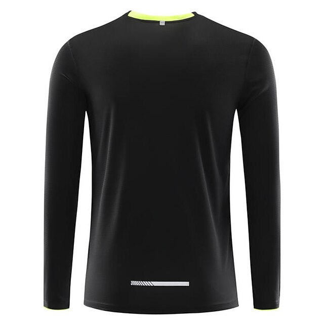 Sports & Outdoors Running, Jogging & Walking | Mens Long Sleeve Running Shirt Tee Tshirt Athletic Summer Breathable Quick Dry Mo