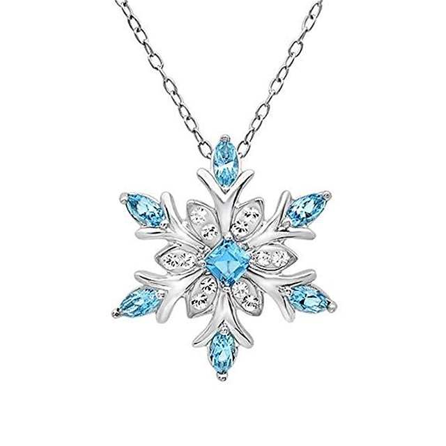  Women's necklace Wedding Fashion Necklaces Snowflake