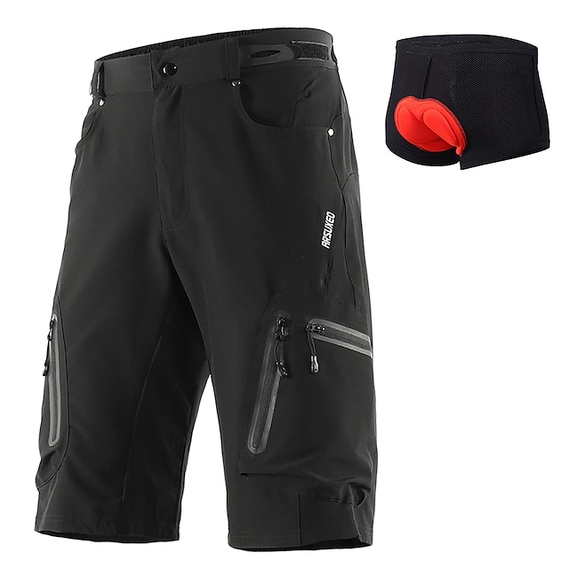 Arsuxeo Men's Cycling MTB Shorts Bike Shorts Bike Shorts Baggy Shorts