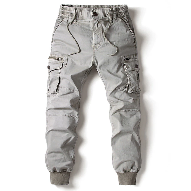 Men's Cargo Pants Cargo Trousers Trousers Tactical Drawstring Elastic ...