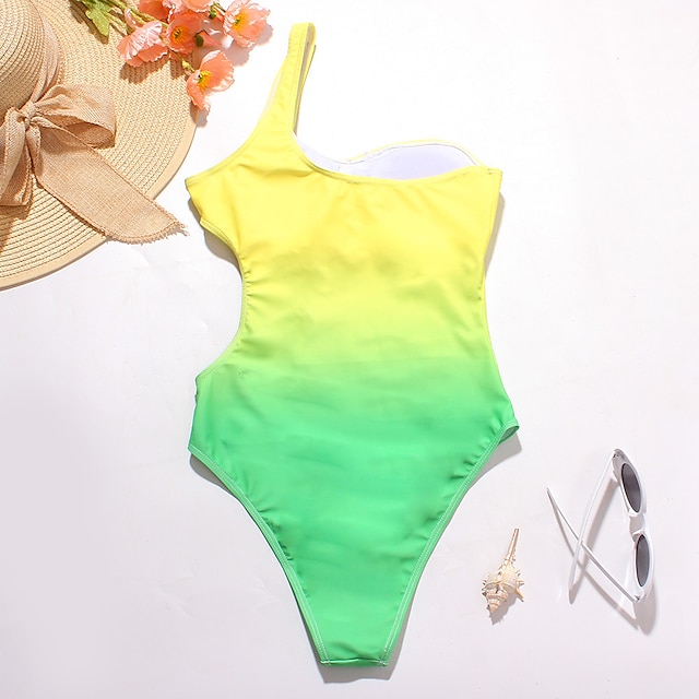 Sports & Outdoors Surfing, Diving & Snorkeling | Womens One Piece Swimsuit Cut Out One Shoulder Bodysuit Bathing Suit Swimwear B